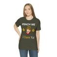thumbnail image 6 of Pinch Me Dare - Funny Irish Leprechaun St Patricks Day Short Sleeve Tee - Funny Saint Patricks Day Shirt, 6 of 10