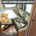 thumbnail image 5 of FOR U DESIGNS Boho Mandala Dog Paw Pattern 2 Pack RV Dinette Cushion Covers Breathable Sofa Furniture Protector Replacement Loveseat Sofa Chair Cover Camper Seat Covers Dinette Booth, 5 of 7