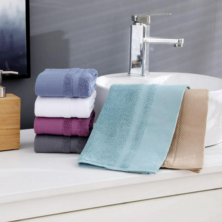 PRAETER 1PC Ultrafine Fiber Bath Towel-Luxurious Jumbo Bath Sheet  (39.37x19.68 inches)-100% Ring Spun Cotton Highly Absorbent and Quick Dry  Extra Large Bath Towel-For Sports 