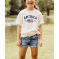 thumbnail image 7 of America Est 1776 Patriotic Shirt for Men Women Kids Family Matching 4th of July American Flag Tee Natural Shirt Youth Large, 7 of 7