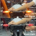 thumbnail image 3 of 2Pcs Rear Motorcycle Turn Signals Dual-Color LED Brake Tail Light Indicators Compatible With F900GS R1300GS S1000RR M1000RR S1000R S1000XR R1250GS R1250GS ADV, 3 of 7