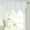 White, variant on PureCasa Floral Sheer Lace Valances with Scalloped Edges and Rod Pocket Top, 1 Panel of 52"x24" Voile Tulle Valance Elegant Home Decor. Green