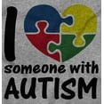 thumbnail image 2 of I Love Someone with Autism Puzzle Hoodie Sweatshirt Women Men Brisco Brands M, 2 of 6