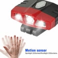thumbnail image 3 of tongina LED Scheinwerfer Taschenlampe USB Aufladbare Clip Auf Sensor Lampe Nacht rojo Cola faro recargable, 3 of 8