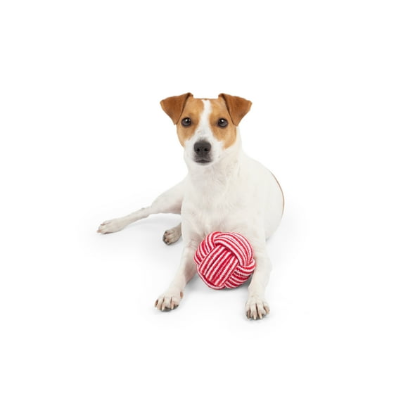 One Paw, Rope Ball, Dog Toy, Durable Rope Chewing Play