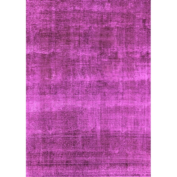 Ahgly Company Indoor Rectangle Oriental Pink Industrial Area Rugs, 3' x 5'