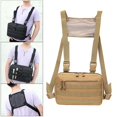 thumbnail image 1 of Bolsa de pecho para hombres, bolsa de de pecho de moda, paquete de arnés, bolsas de lámpara de utilidad para hombres, mujeres, de noche, DYNWAVEMX Riñonera al aire libre, 1 of 8
