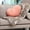 Pink, variant on Zzbeans Heart Pillow, Ultra Soft Faux Fur Decorative Throw Pillow, Puffy Heart Shaped Cushion for Sofa Bedroom Living Room Decor Gift, Yellow