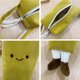 thumbnail image 5 of Bolsa de maquillaje, bolsa de cosméticos, bolsa de maquillaje grande para mujer, moda para mujer, lindo bolso de mano de pana lisa con bordado estereoscópico, bolso de mano para maquillaje, bolso de m, 5 of 5