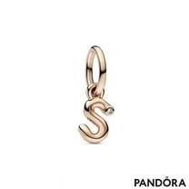 Pandora Letter S Script Alphabet Dangle Charm