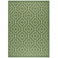 thumbnail image 2 of Safavieh Courtyard Lavern Geometric Indoor/Outdoor Area Rug, Green/Beige, 8' x 11', 2 of 9
