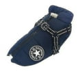 thumbnail image 1 of Large Pet Dog Jacket With Harness Winter Warm Dog Clothes Waterproof Jp, 1 of 4