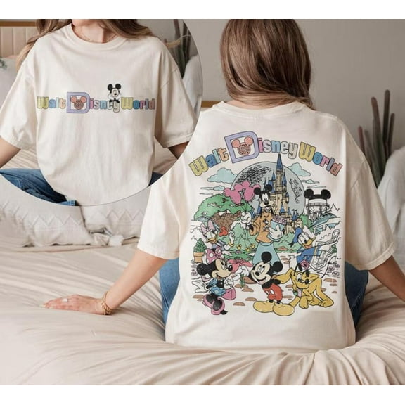 Retro Walt Disneyworld Shirt, Vintage Disneyworld Shirt, Mickey And Friends Shirt, Retro Disney Shirt, Disney 2025 Tri, S-5Xl Shirt