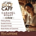 thumbnail image 5 of World's Best Half Caff Caramel Coffee Pods, Compatible w/ K-Cup Brewers, 24ct, 5 of 7