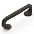 thumbnail image 5 of Hickory Hardware P2173-BI-10B 96 mm CC Craftsman Cabinet Pull, Black Iron - Pack of 10, 5 of 7