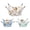 White, Blue, Green, variant on BURIBURI 3 Pcs Guinea Pig Hammock, Rat Ferret Hanging Hammock Guinea Pig Accessories for Small Animals Chinchilla Hamster Parrot Sugar Glider Ferret Squirrel (11"×11")