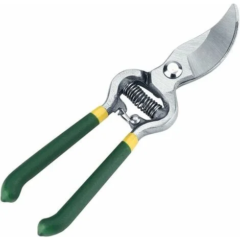 Professional Garden Pruning Shears, Japanese SK-5 Steel Needle Blade Pruning Shears Ergonomic Non-Slip Handles Tree Trimmers Garden Scissors Hand Pruner-bypass Pruner