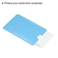thumbnail image 3 of Funda Protectora Uxcell NFC Fundas para Tarjetas de Crédito Bloqueadoras de RFID Azul Cielo 15Pack, 3 of 5