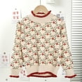 thumbnail image 2 of EnJoCho Toddler Boys Hoodies Toddler Child Kids Baby Girls Floral Print Sweater Pullover Blouse Tops Outfits Clothes Small Kids Trendy Winter Fall Clothing, 2 of 6