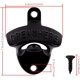 thumbnail image 4 of Wall Mount Bottle Opener, 4pcs Vintage Beer Soda Zinc Alloy Bottle Opener with Screws for Rustic Bar, Cafe, Home Kitchen, Restaurant (Black), 4 of 5