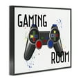 thumbnail image 3 of Stupell Industries Gaming Room Modern Controller Quotes and Sayings Painting Black Framed Art Print Wall Art, 14 x 11, 3 of 8