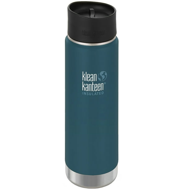 Klean Kanteen Wide Mouth 20 Oz Insulated Bottle With Cafe Cap 2 0 Walmart Com Walmart Com