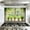 Color 2, variant on Kitchen Backsplash Peel and Stick Wall Murals Window View Green Plants Vines Indoor Plants Removable Mural 35.4"W x 23.6"H, Oil Proof Vinyl Wallpaper for Fireplace & Behind Stove