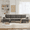 Gray, variant on BINBANK Sectional Futon Sofa Bed, Pull Out Sleeper Couch with Storage Chaise & USB, Gray