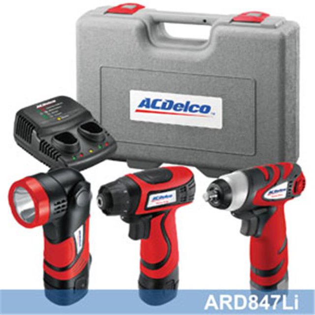 AC Delco ACD-ARD847LI Conducteur 8V 2-en-1 - Lumière avec Impact