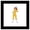 Black Framed Version, variant on Gallery Pops Nickelodeon Teenage Mutant Ninja Turtles - April O'Neil Wall Art, Unframed Version, 12" x 12"