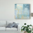 thumbnail image 3 of Trademark Fine Art 'Blue Floral Inspiration VIII' Canvas Art by Evelia Designs, 3 of 4