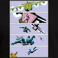 thumbnail image 3 of CafePress - G.I. Joe Snake Eyes Parachut Men's Classic T Shirt - Men's Fitted T-Shirt, 3 of 4