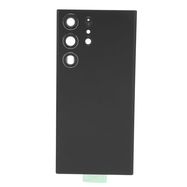 Rear Cover Back Glass Replacement for S23 Ultra, Rear Glass Panel Cover Door Housing with Pre Installed Camera Lens and Repair Tool Kit for S23 Ultra