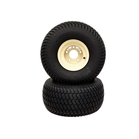 (2) Wheel and Tire Assemblies 20x10.00-8 Compatible With Grasshopper 618 Series Rpls 483921