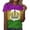 Multiple Colors#9, variant on S LUKKC LUKKC Mardi Gras Shirt For Women Summer Carnival Theme Party Outfits Casual Fashion Print Round Neck Short Sleeve Top