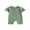 Green, variant on Bagilaanoe Newborn Baby Girl Boys Summer Jumpsuit Short Sleeve Bodysuit 3M 6M 12M 18M Infant Casual One Piece Romper