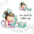 thumbnail image 2 of Stamping Bella Cling Stamps-Chatty Squidgy, 2 of 2