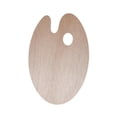 thumbnail image 3 of Paleta de pintura de madera Bandeja de pintura Paleta para pintura acrílica Suministros de manualidades portátiles Paleta de pintura Adultos, 3 of 9