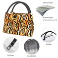 thumbnail image 4 of Disketp Zebra Insulated Bags, Insulated Cooler Bag Totes for Lunch Beach Camping, 4 of 6