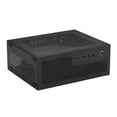 thumbnail image 4 of Caja de ordenador HTPC A09 vertical y horizontal negra Placa base ITX pequeña Fuente de alimentación flexible 1U, 4 of 6