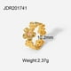 thumbnail image 4 of 4 anillos para mujer de oro de 18 quilates, anillo minimalista, 4 of 4