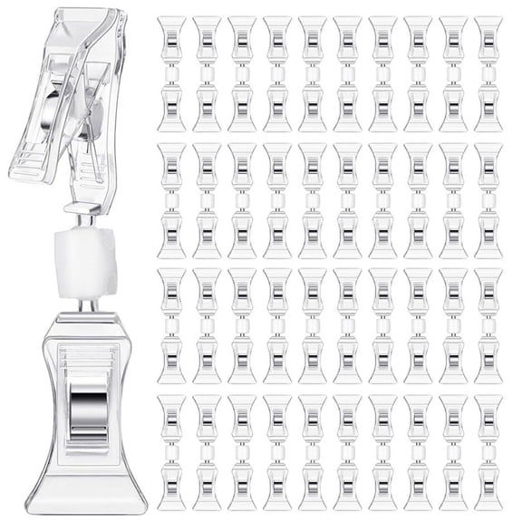 100 x double-ended clamp-as shown
