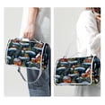thumbnail image 3 of Christmas Canvas Picnic Mat Waterproof and Portable for Outdoor Activities - Large Size and Easy to Clean - Durable and Stylish Design with Carrying Handle, 3 of 6