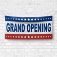 thumbnail image 4 of Grand Opening Banner 13 oz Heavy Duty Vinyl Grand Opening Sign for Special Events, Business, Inaugurations & Ceremonies |Outdoor/Indoor, Single-Sided with Metal Grommets (4x8 ft, Wh & Bl), 4 of 6