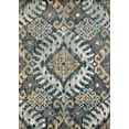thumbnail image 2 of United Weavers Amarna Verazanno Distressed Navy Woven Olefin Area Rug or Runner, 2 of 4