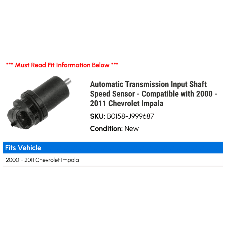 2011 Chevy Impala Transmission