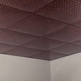 thumbnail image 5 of FASÄDE Diamond Plate Decorative Vinyl 2ft x 2ft Lay in Ceiling Panel in Moonstone Copper (5 Pack), 5 of 5