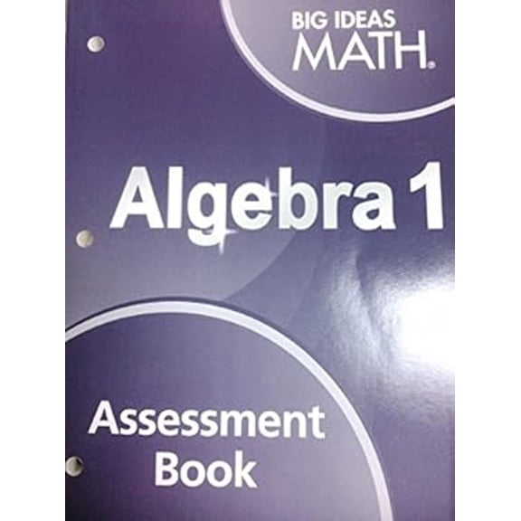Pre-Owned Big Ideas Math Algebra 1 : A Common Core Curriculum Assessment Book (Paperback) 9781608408559