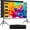 120 inch-ZJ, variant on Outdoor Projector Screen with Stand, 100 inch Indoor Movie Screen 16:9 4K Rear Front Portable Projection Screen, Quick Setup Foldable Travel  Theater Screen with Carry Bag for Backyard Camping