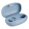 thumbnail image 2 of onn. Wireless In-Ear Bluetooth Earphones with Charging Case, Blue Silver, 2 of 7